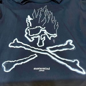 MASTERMIND X CACTUS JACK TRAVIS SCOTT SKULL & CROSS BONES T SHIRT